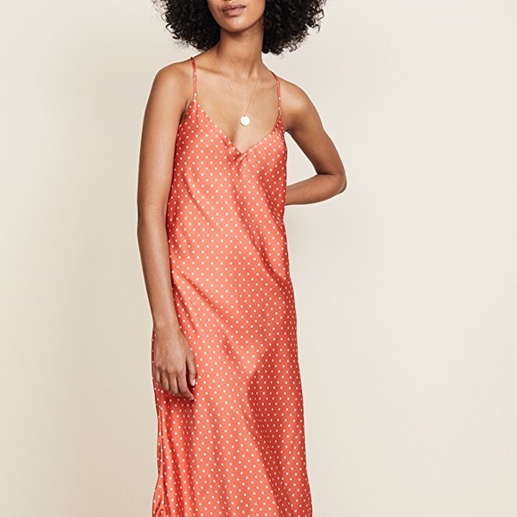 Sincerely Jules Slip Dress in Poppy - Picture 6 of 7
